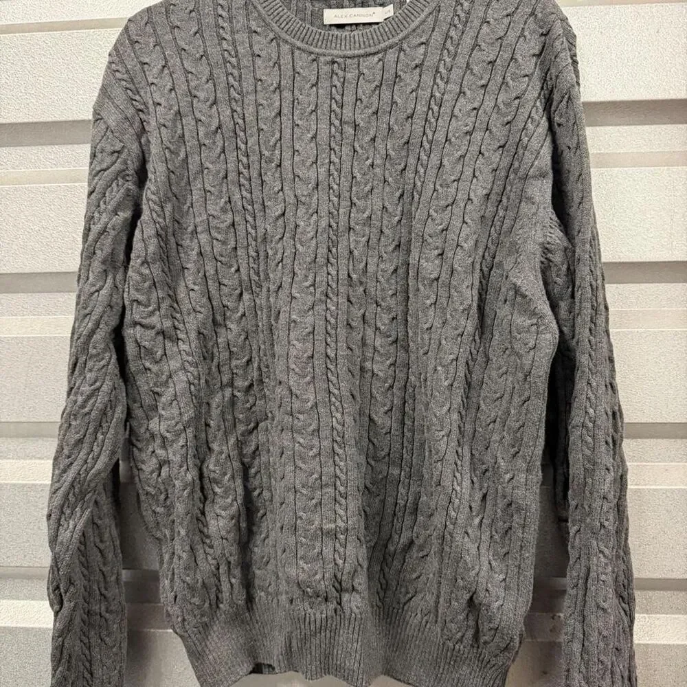 Alex Canon Men's Grey Jumper
